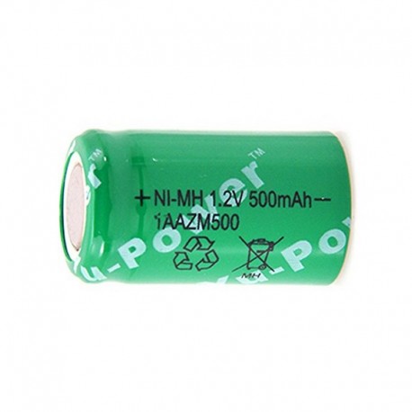 Akku Nimh industrial 2/3AA 1AAXM600 1.2V 600mAh