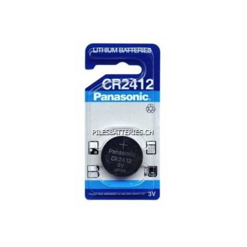 CR-1220/HFN Panasonic, Batterie, Pile bouton, cellule simple