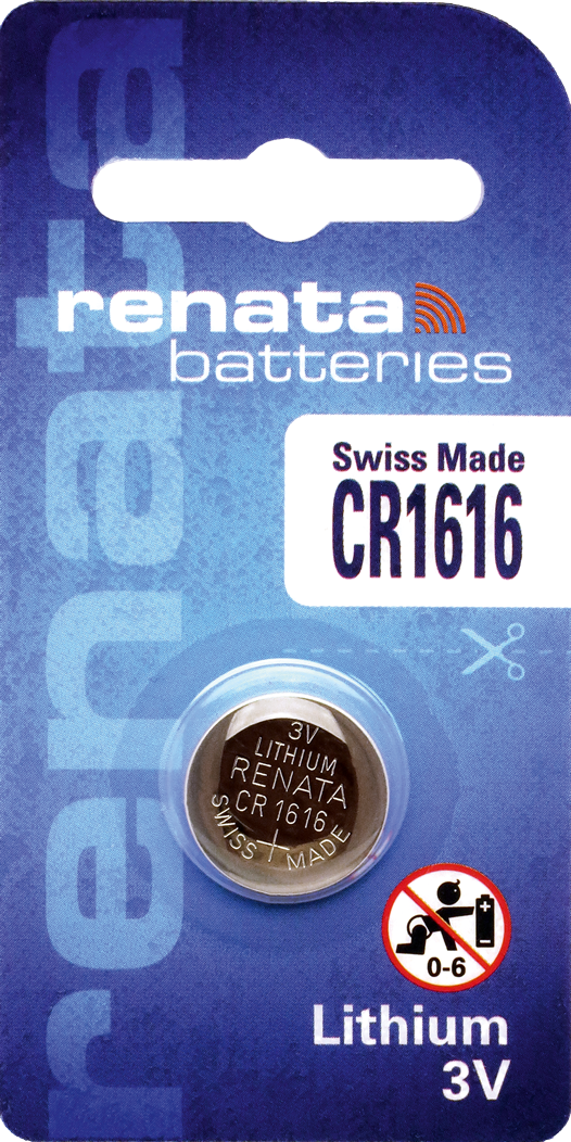 Pile bouton lithium CR1616 [PBL7359 - Renata]