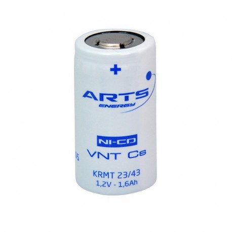 Accus Nicd industriels VNT CS1600 SC 1.2V 1.6Ah FT