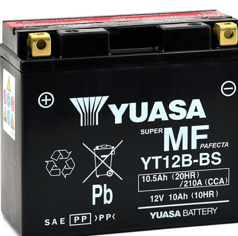 Batterie rechargeable au plomb-acide scellée pour moto - 12 V - 20 Ah
