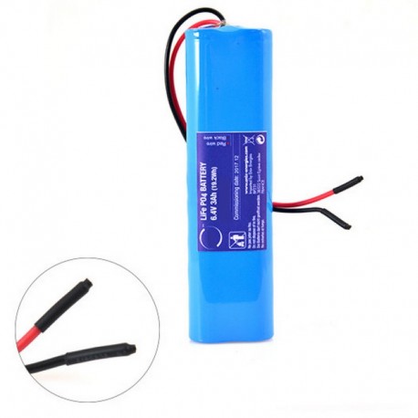 Batterie Lithium Fer Phosphate 2S2P IFR18650 + PCM (19.2Wh) 6.4V 3Ah