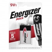 9 V Block-Batterie Alkali-Mangan - 6LR61 - 9V Energizer Max (1 St)