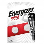 2 Piles boutons lithium CR2025 Energizer -. 3 Volts