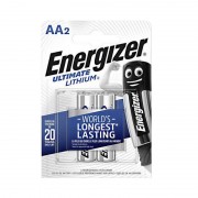 2 piles FR06 (AA) L91 ULTIMATE  Lithium Energizer