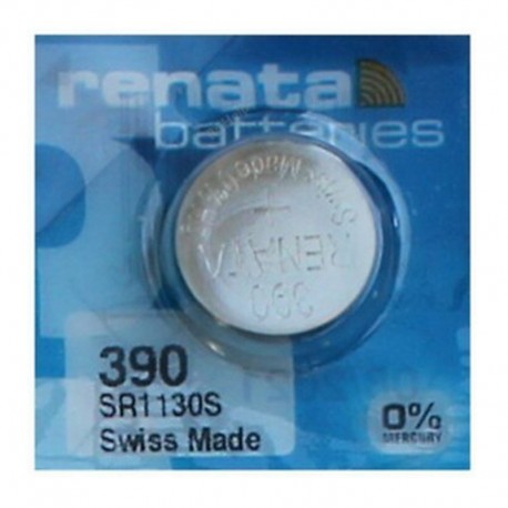 390 Renata, Batterie, Montre, Cellule simple