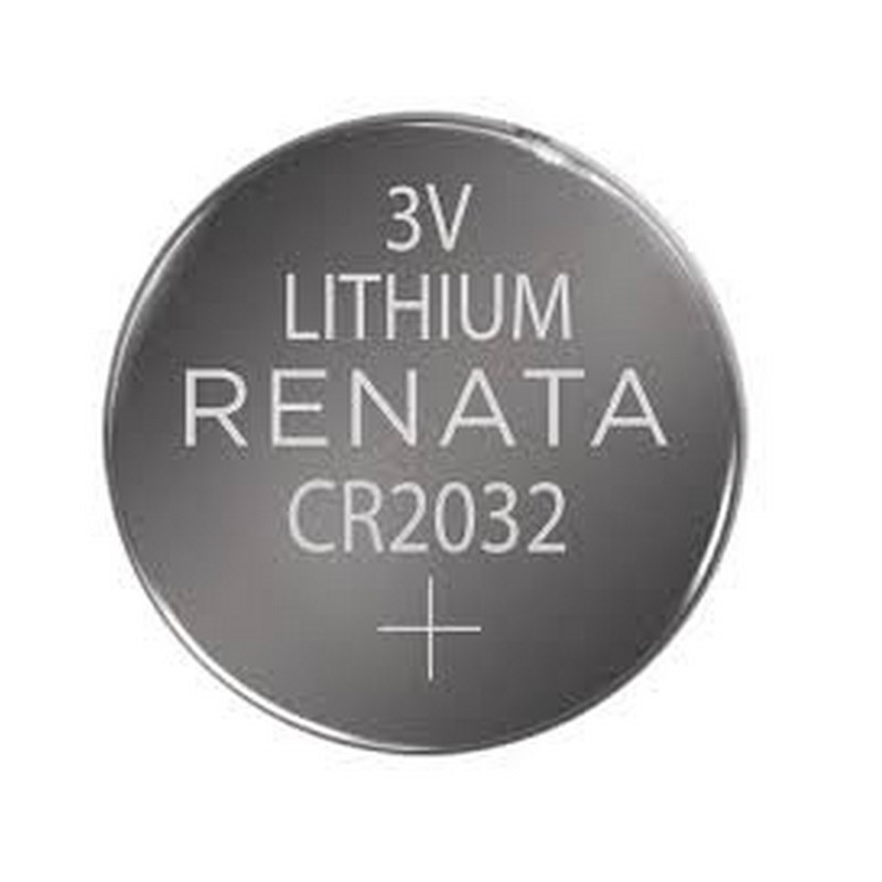 Pile bouton lithium blister CR2032 3V 225mAh