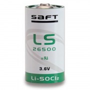Pile lithium 3,6V Saft LS26500 (C - R14)