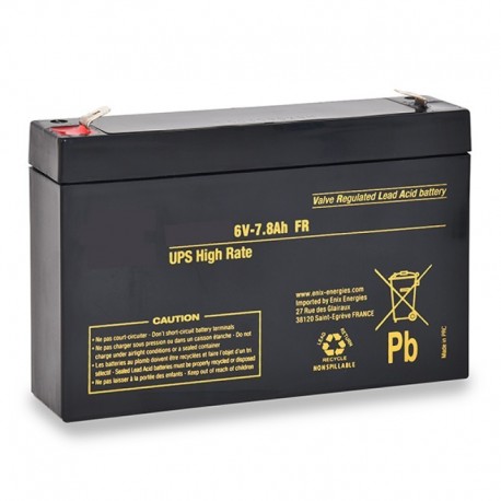 Bleiakku PS670 GB - 6 Volts - 7 Ah