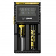 Ladegeräte Li-ion/Lifepo4/NiMH NITECORE D2 fur 2 batterien 18650/18350/16340/26650/14500...