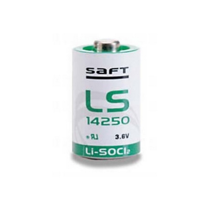Pile lithium SAFT LS14250 3.6V 1.2AH 1/2AA