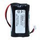 Batterie lithium 2x LS14500 1S2P ST1 3.6V 5200mAh JST