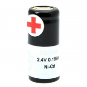 Batterie Nicd 2x 1/3AA NX 2S1P ST4 2.4V 150mAh FT