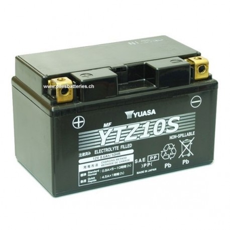 Yuasa YTZ10S Batterie motor - PuissanceMoto