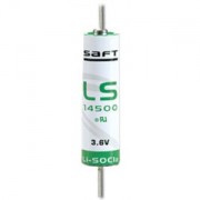 Pile au lithium Saft AA avec cable axial - LS14500CNA - 3.6 Volts